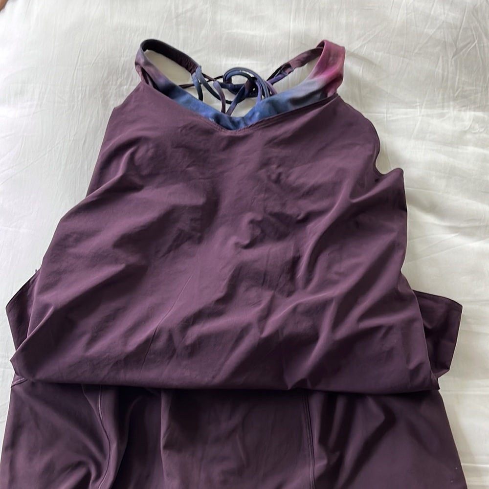 Athleta Solice Support Top with Matching Skirt